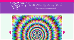 Desktop Screenshot of dmclinicalhypnotherapycounsel.com